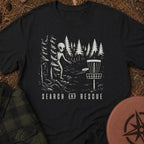 Alien Disc Golfer T-Shirt