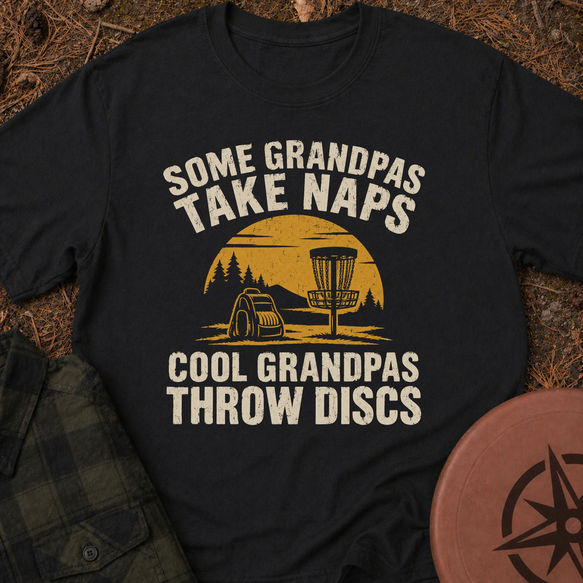 Grandpas Who Throw T-Shirt