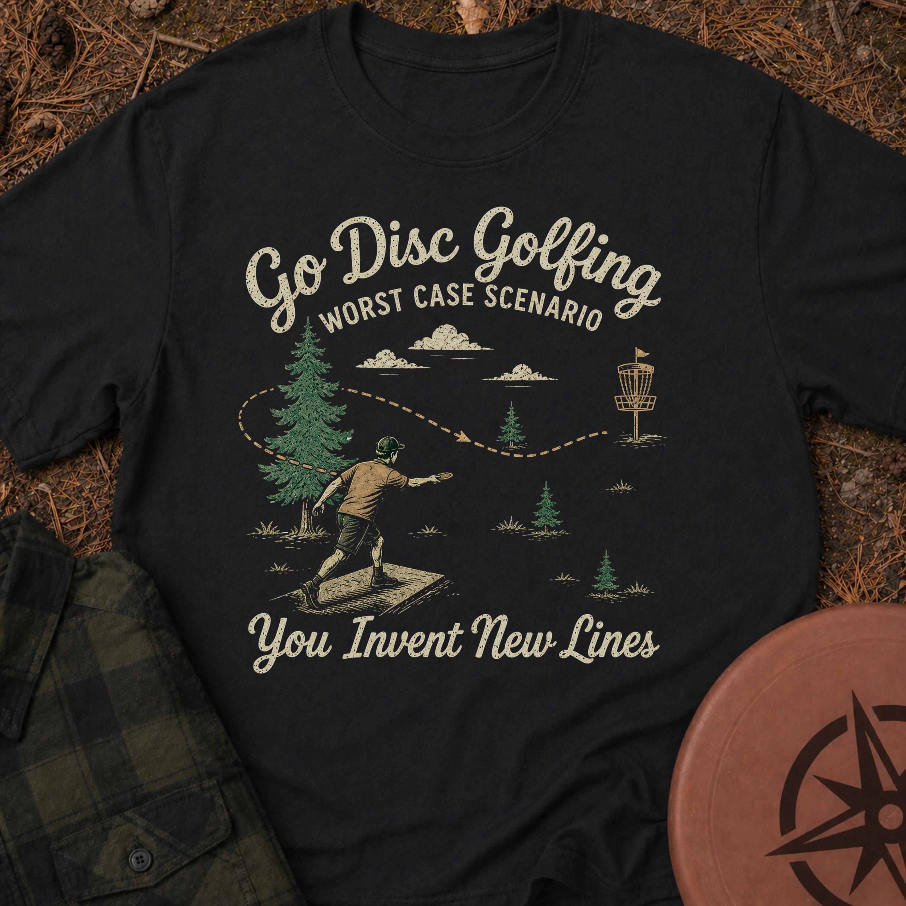 Go Disc Golfing T-Shirt