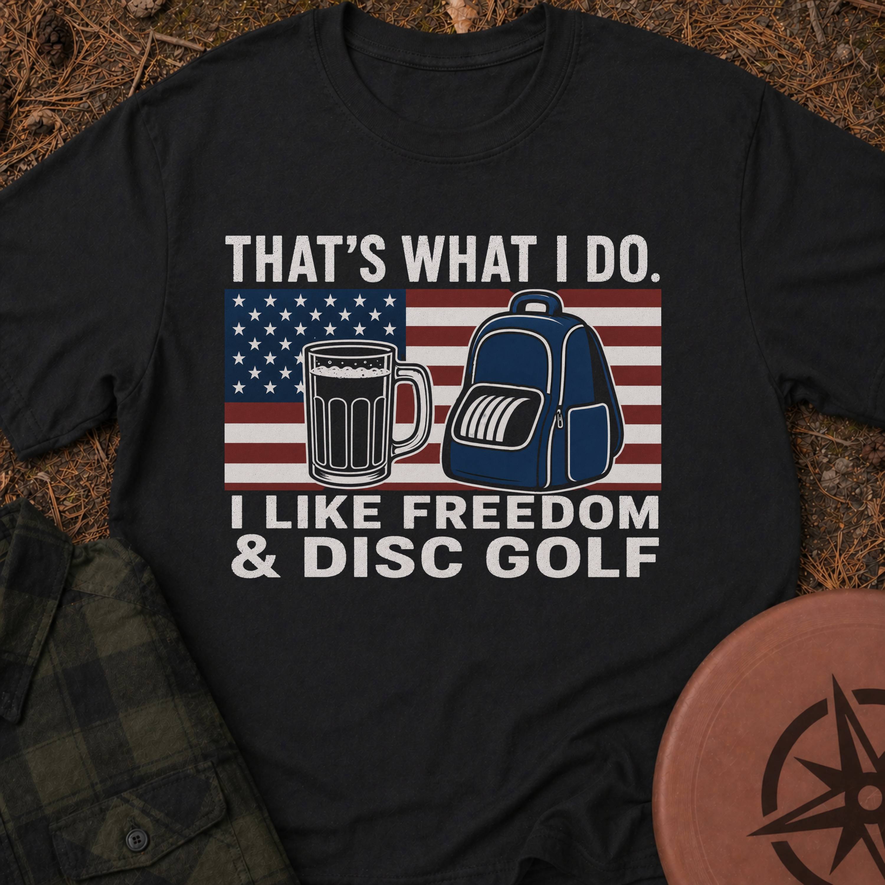 Freedom & Disc Golf T-Shirt