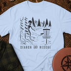 Alien Disc Golfer T-Shirt