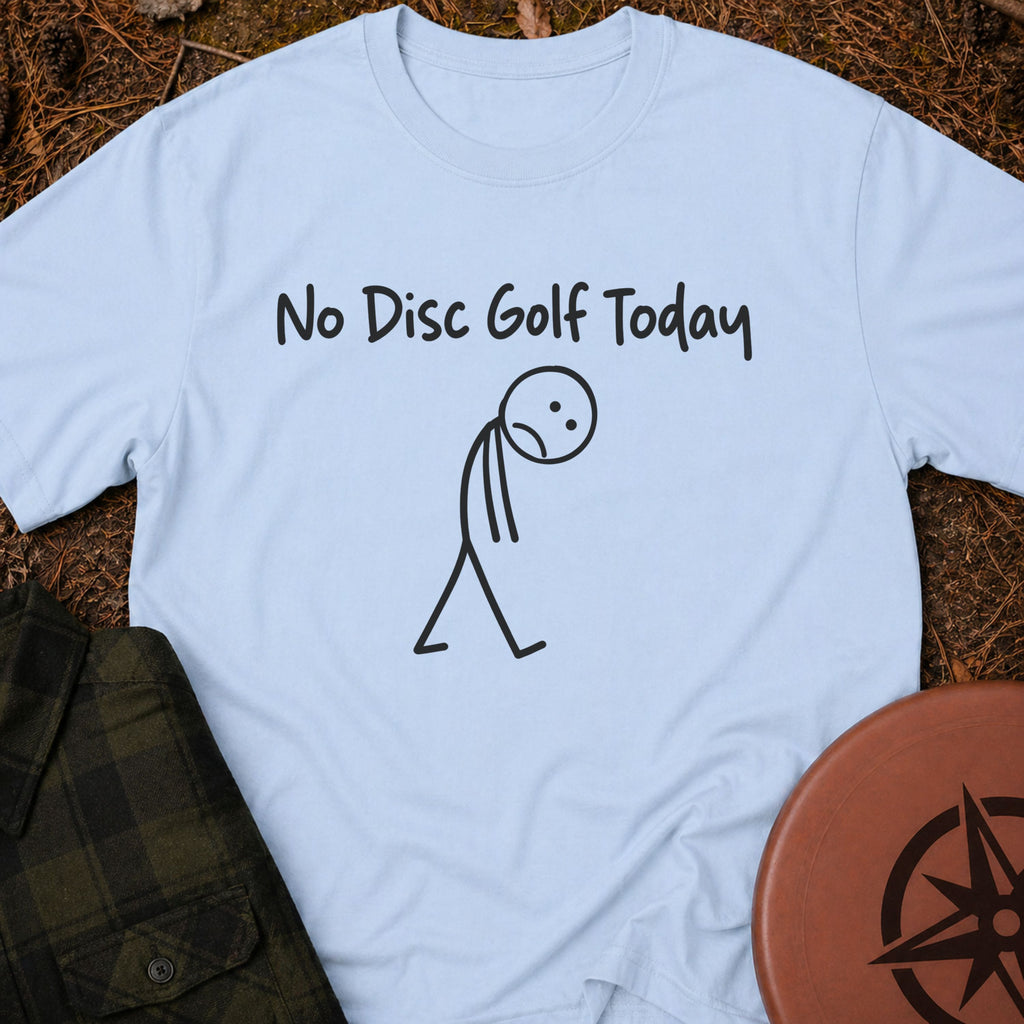Sad Disc Golfer T-Shirt