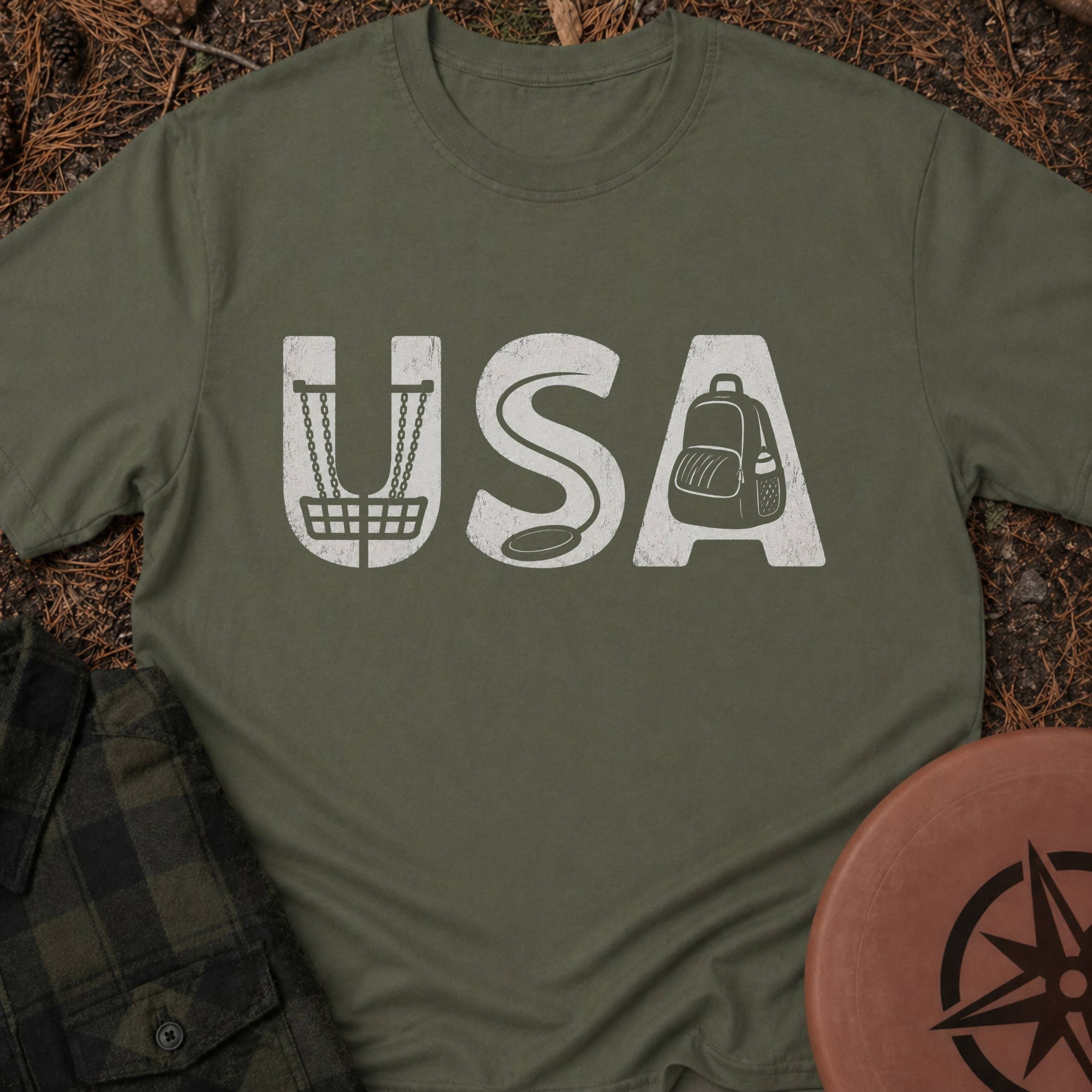 USA Disc Golf T-Shirt