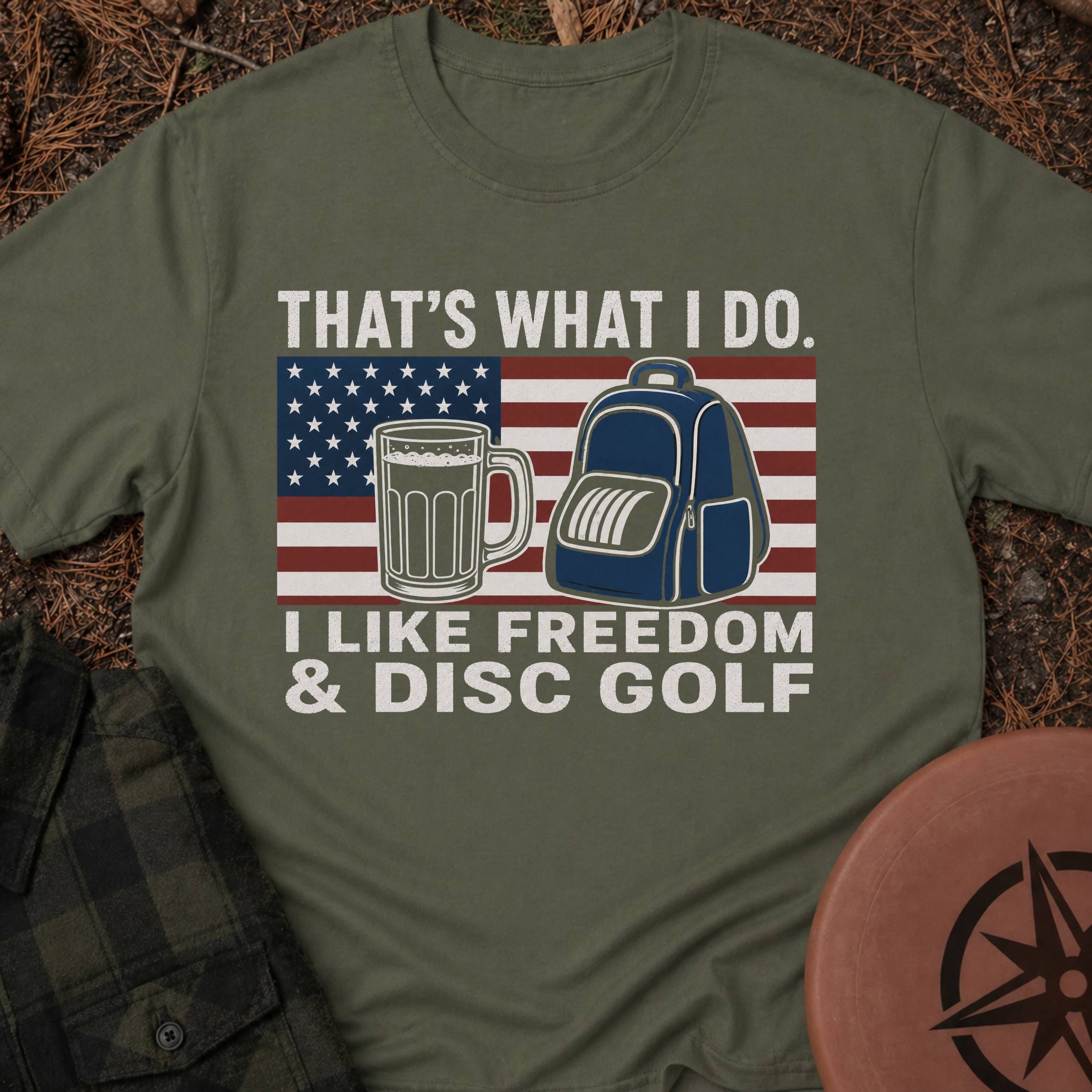 Freedom & Disc Golf T-Shirt