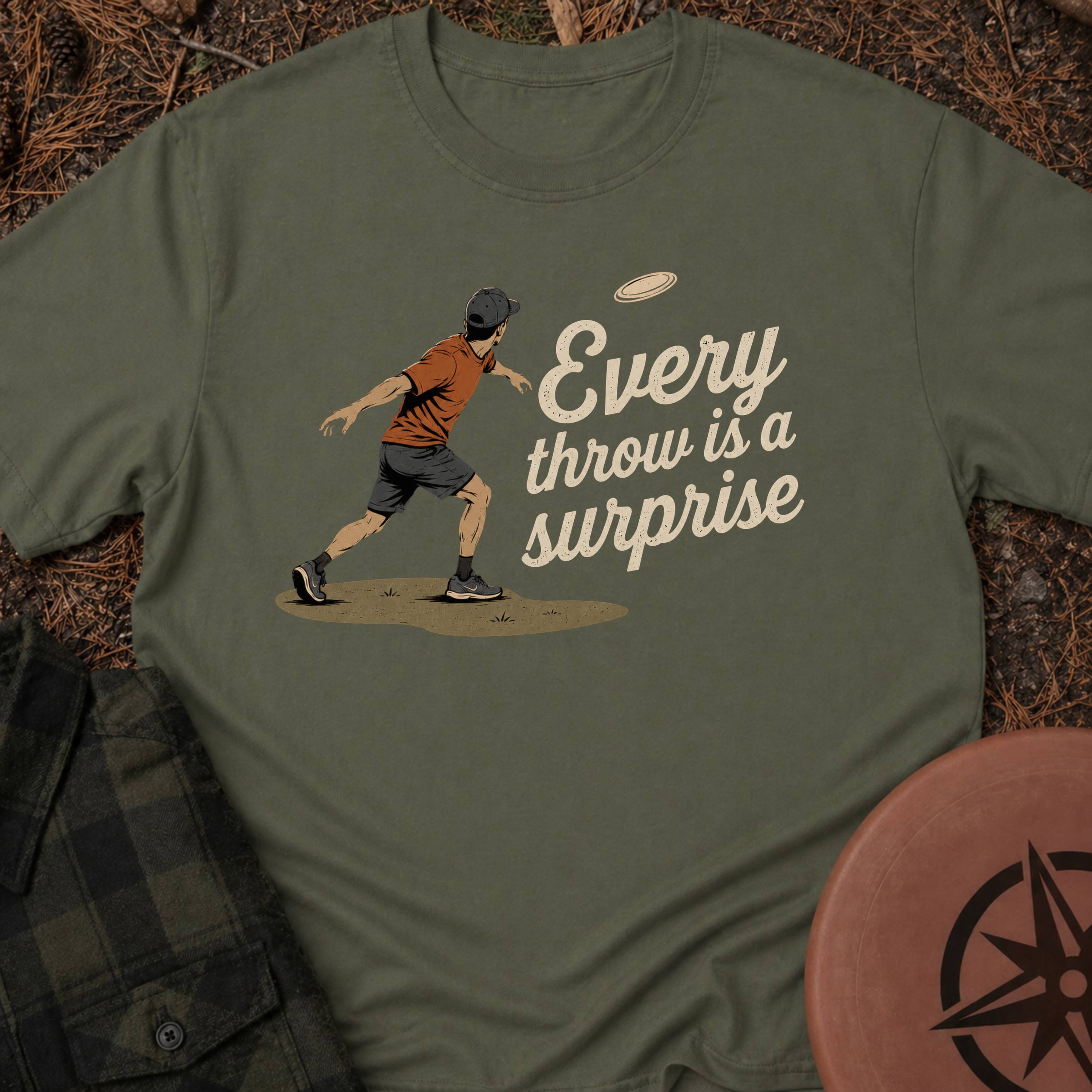 Surprise Throw T-Shirt