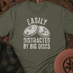 Distracted by Discs T-Shirt