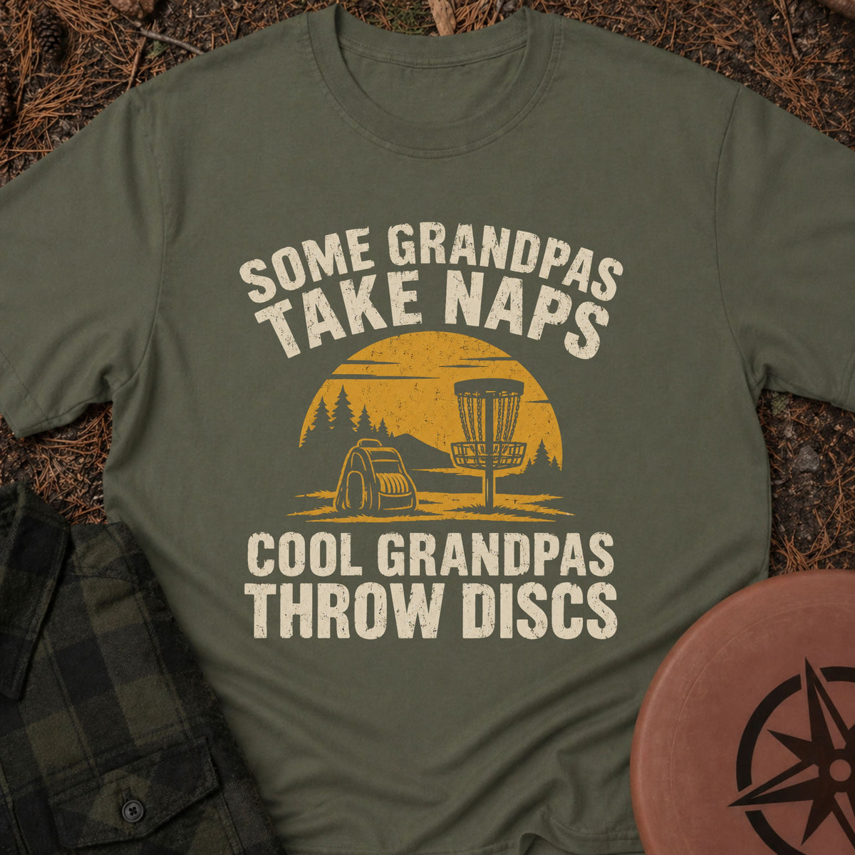 Grandpas Who Throw T-Shirt
