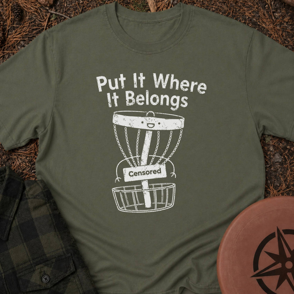 Putt Placement T-Shirt