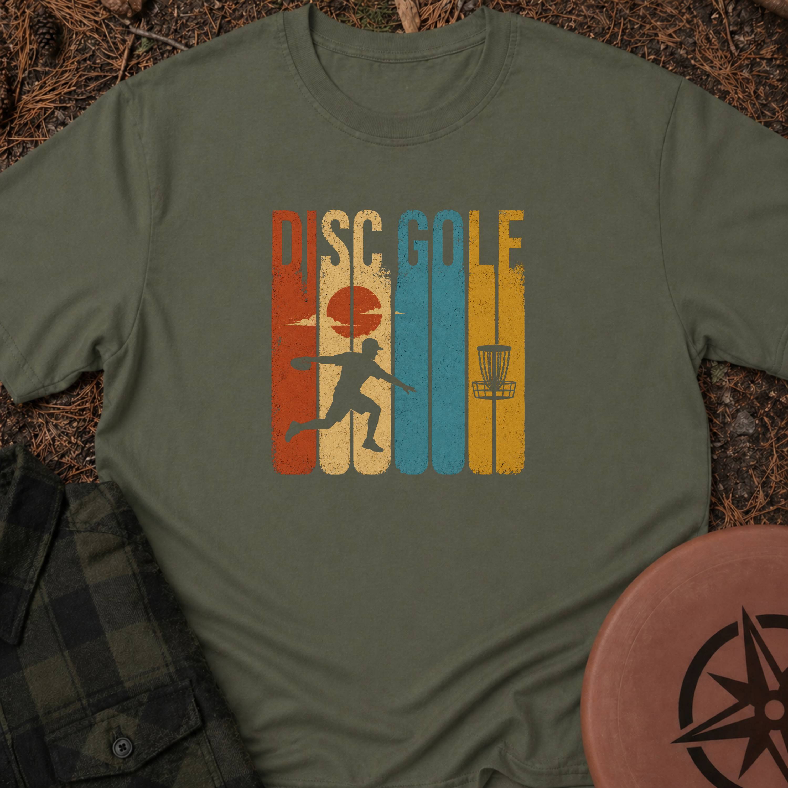 Retro Disc Golf T-Shirt