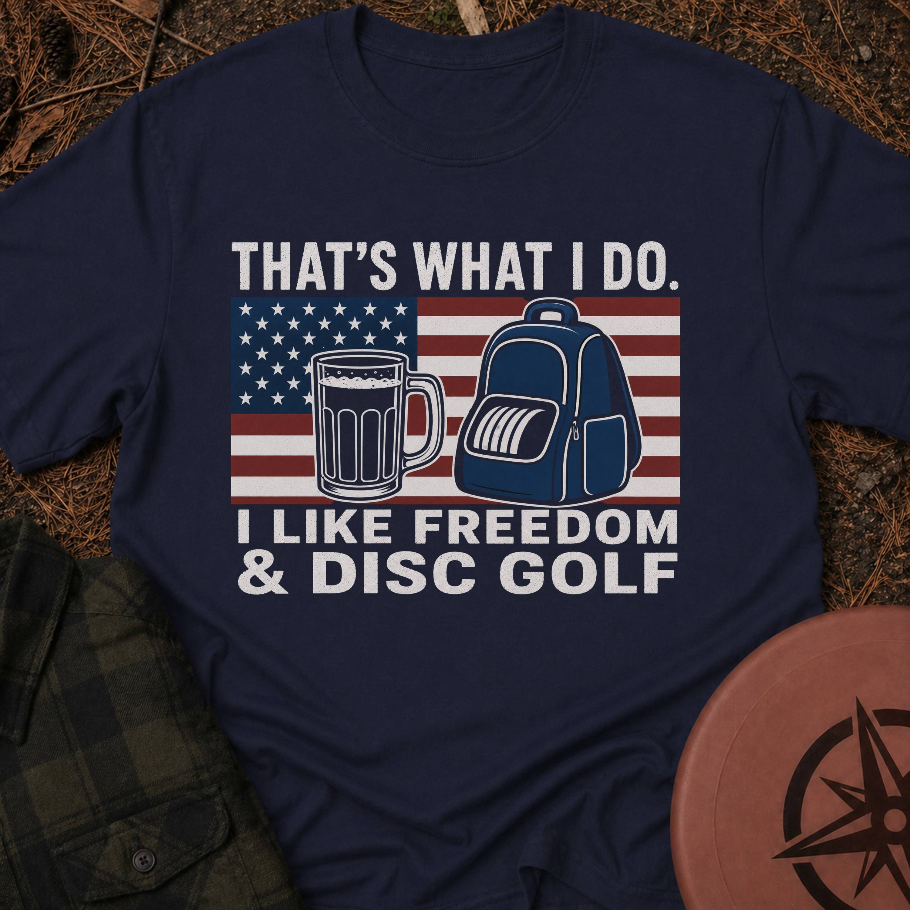 Freedom & Disc Golf T-Shirt