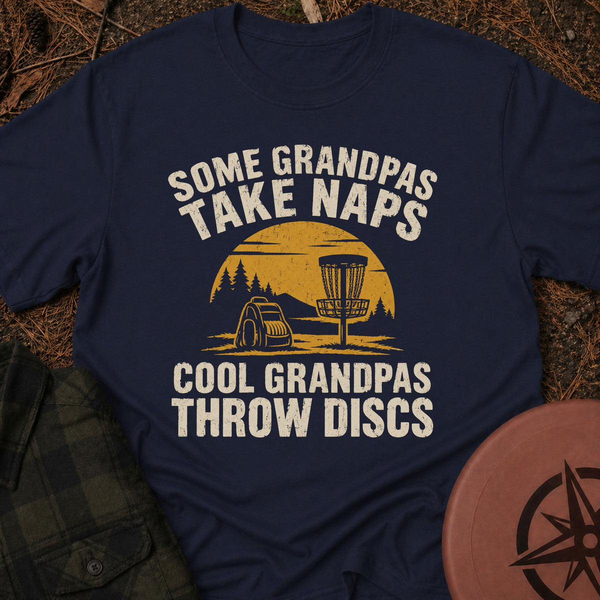 Grandpas Who Throw T-Shirt