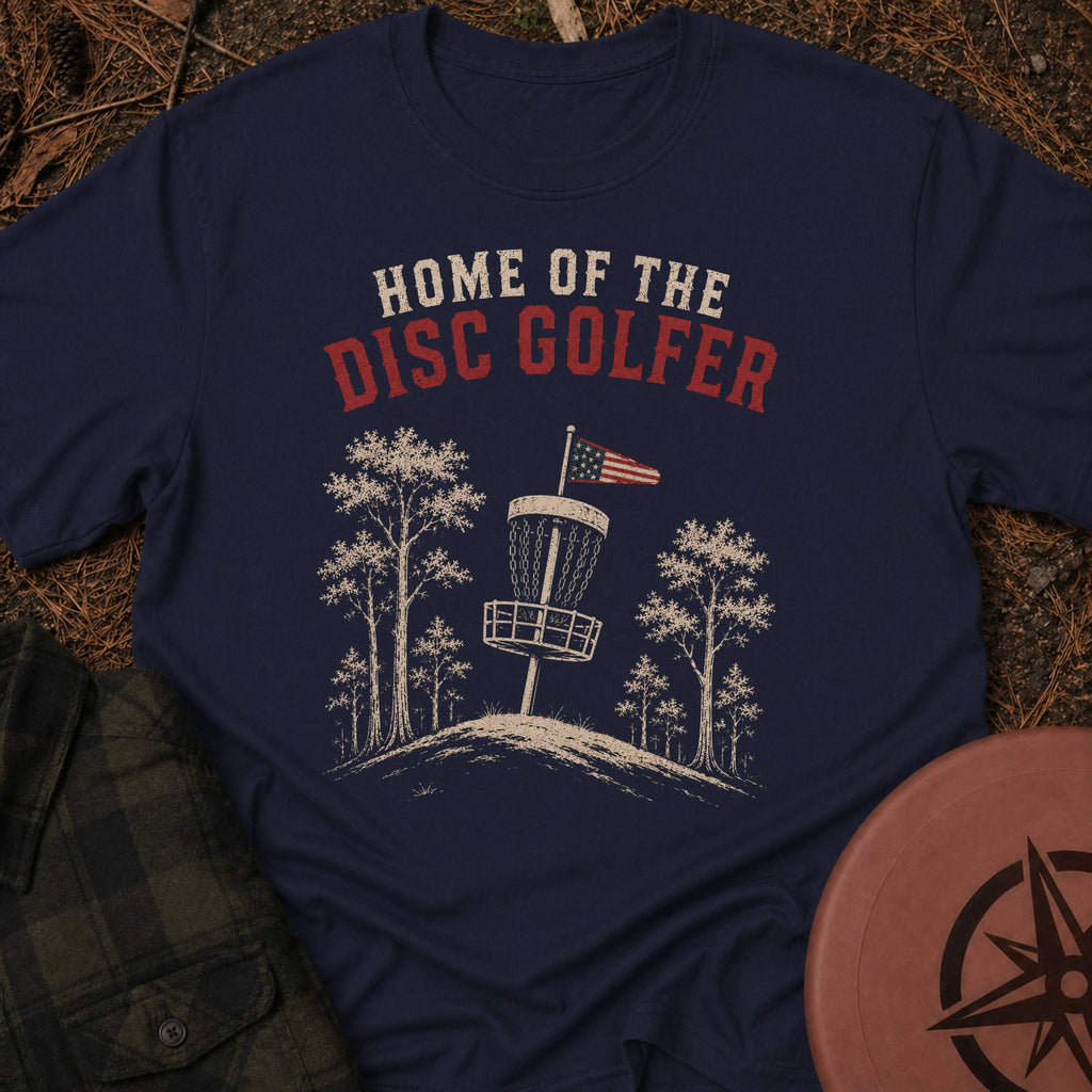 Disc Golfer Home T-Shirt