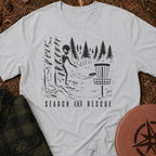 Alien Disc Golfer T-Shirt