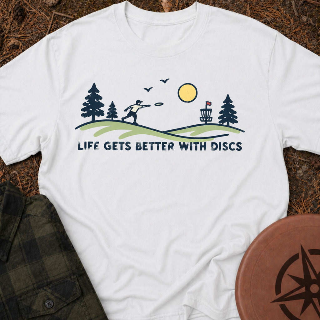Better With Discs T-Shirt