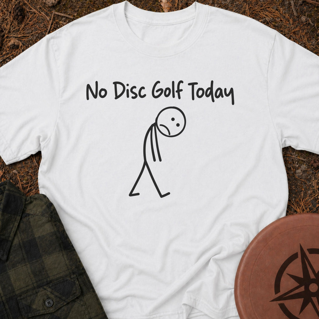 Sad Disc Golfer T-Shirt